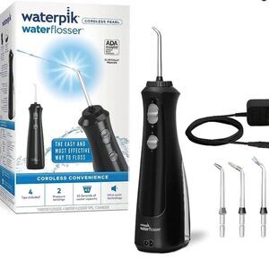 Waterpik‎ Cordless Pearl Waterflosser- Black